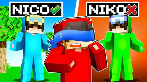 Guess The Correct Nico In Minecraft Minecraft Videos