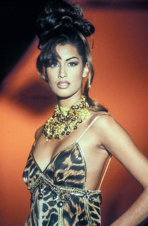 Yasmeen Ghauri Atelier Versace Spring Summer 1992 Vintage Fashion 90s