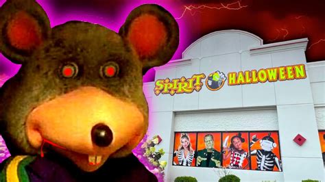 SPIRIT HALLOWEEN 2023 INSIDE ABANDONED CHUCK E CHEESE MANSFIELD OHIO