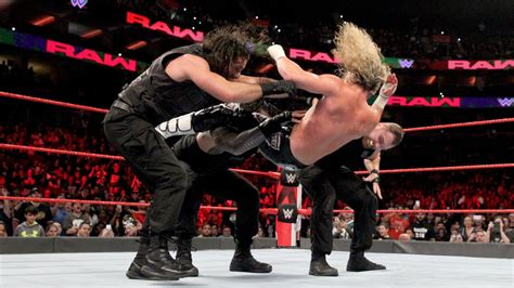 The Shield Vs Braun Strowman Drew McIntyre Dolph Ziggler Raw Oct