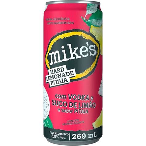 Bebida Mista Mikes Hard Lemonade Pitaia Lata 269ml Redemix