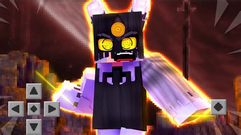 Rinnegan Dourado No Minecraft Pe Naruto Storm Guerra Ep Alpha