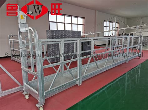 Zlp Hot Dip Galvanized Hanging Electric Gondola Scaffolding System