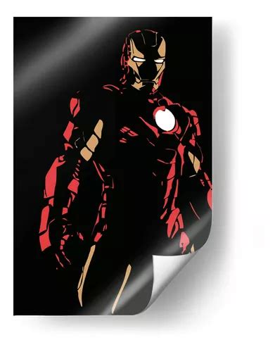 Poster Iron Man Hazael Elizarraras X Cuotas Sin Inter S