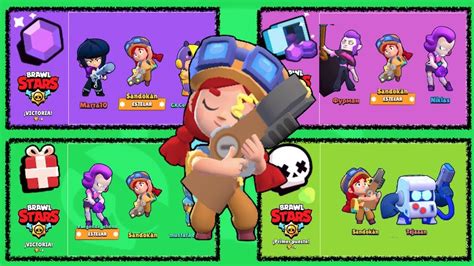 ⭐️brawl Stars Con Subs⭐️ La Brawler 👊jessie En Distintos 🎟 Modos Y 🗺 Mapas Youtube