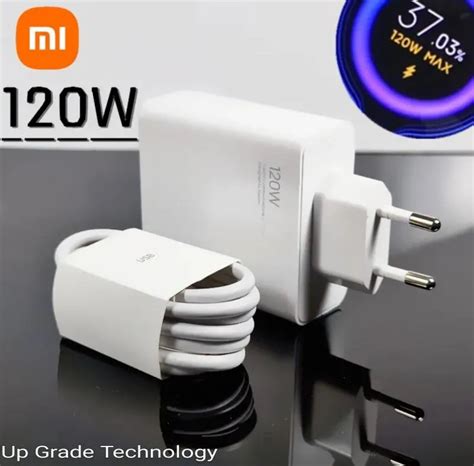 Xiaomi Mi W Gan Hypercharge Turbo Charge Adapter With Cable Eu Pin