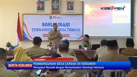 Surat Edaran Bupati Pembangunan Desa Cerdas Disosialisasikan Ke