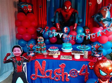 Party Themes Spiderman Spider Man Amazing Spiderman