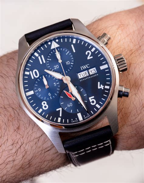 Watch Review Debut Iwc Pilot S Watch Chronograph Ablogtowatch