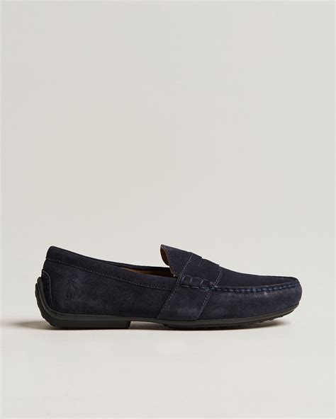 Polo Ralph Lauren Reynold Suede Driving Loafer Hunter Navy Hos Careofcarln