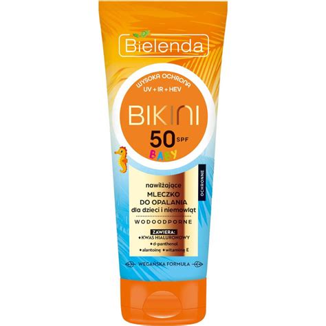 Bielenda Bikini Baby ochronne mleczko dla dzieci i niemowląt SPF ml Bodyland pl