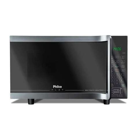 Micro Ondas Philco 28 Litros PMO28TF Flat 1400W Preto Micro Ondas