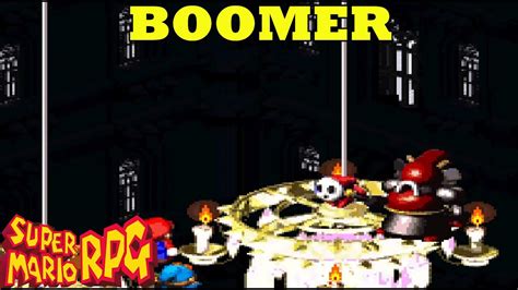 Boomer Super Mario RPG Boss Fight YouTube