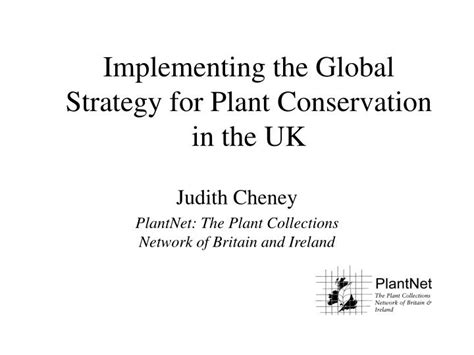 PPT Implementing The Global Strategy For Plant Conservation In The UK