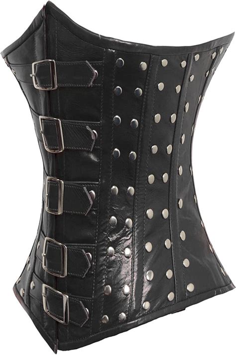 Corset Piele Cu Tinte Dama Lenjerie Sexy Negru M Emag Ro