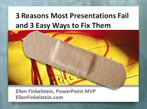 Discover 3 Reasons Most Presentations Fail And 3 Easy Ways To Fix Them