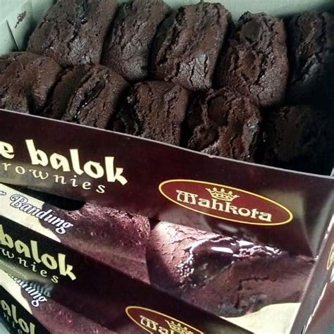 Kue Balok Brownies Mahkota Shopee Indonesia