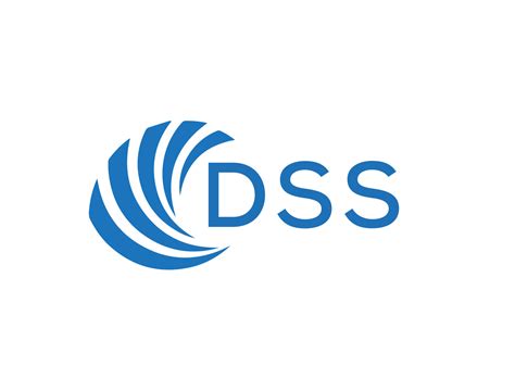 DSS letter logo design on white background. DSS creative circle letter logo concept. DSS letter ...