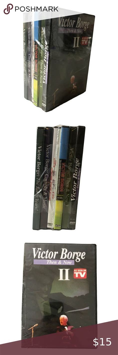 Victor Borge Collection DVD Set Of 6 Sealed Then Now Early Years