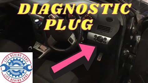 Vauxhall Opel Astra Obd Diagnostic Connector Port Location Youtube