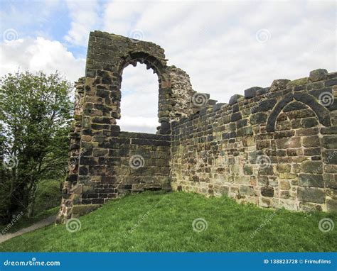 Halton Castle In The Town Of Runcorn Cheshire England Stock Photo