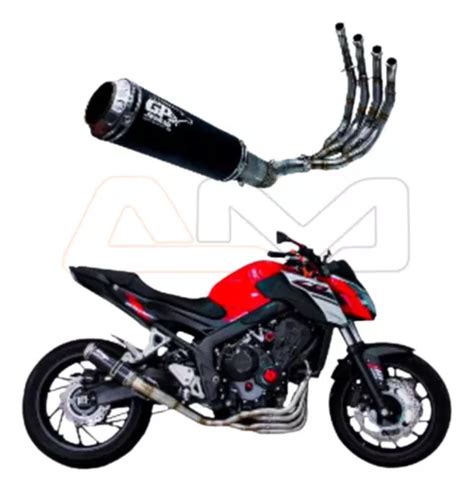 Escapamento Esportivo Cbr 650r 2019 Gp2r Jeskap Honda Full