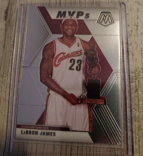 Panini Mosaic Lebron James Mvp Silver Ebay