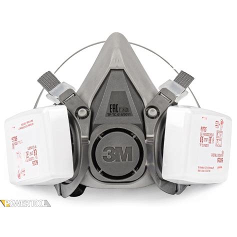 Купить Респиратор полумаска 3M 6200 с фильтрами 6035 от пыли ≡ цена ...