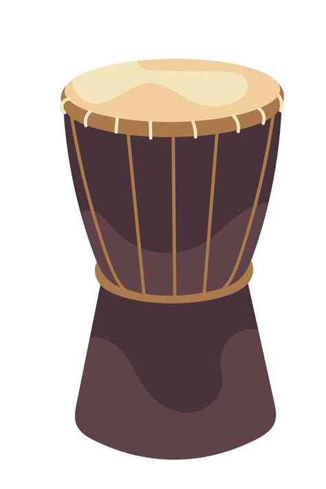 African Djembe Drum Vector Art At Vecteezy