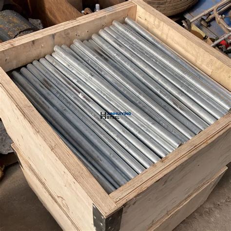 Friction Cut Galvanised Round Reinforcing Dowels Round Reinforcing