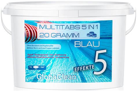 3 Kg Pool Chlor Multitabs 5in1 20g BLUE Kaufland De