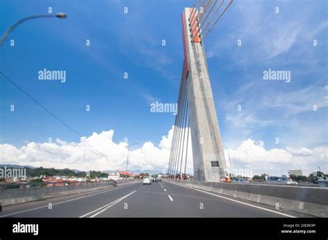 november  bandung indonesia driving pass  pasupati bridge