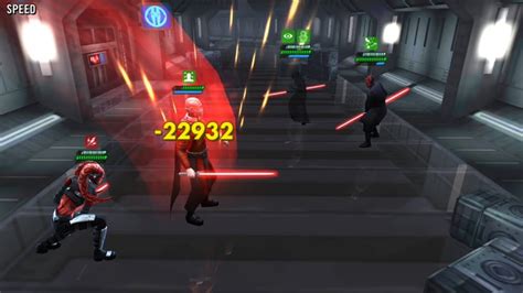 GAC 3v3 Solo Malak Vs Darth Maul Ft Talon Omi SWGoH Counter