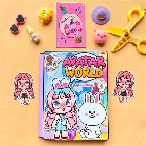 New Avatar World Paper Doll House Shopee Malaysia