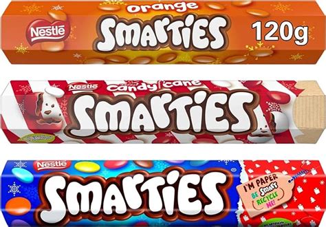 Smarties Giant Tube Bundle Smarties Chocolate Milk Giant Tube 120g