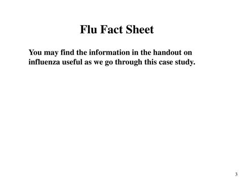 Influenza Information Sheet 2023