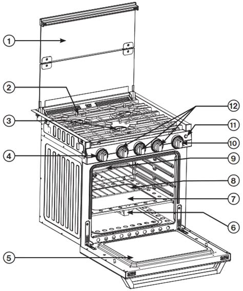 Furrion Rv Stove Parts