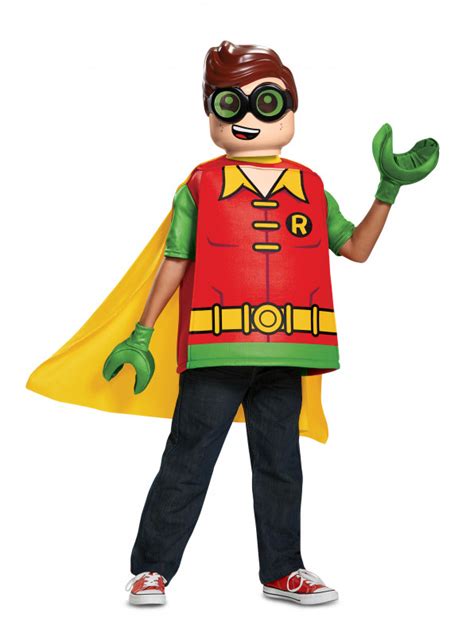 Kids Classic The Lego Batman Movie Robin Costume