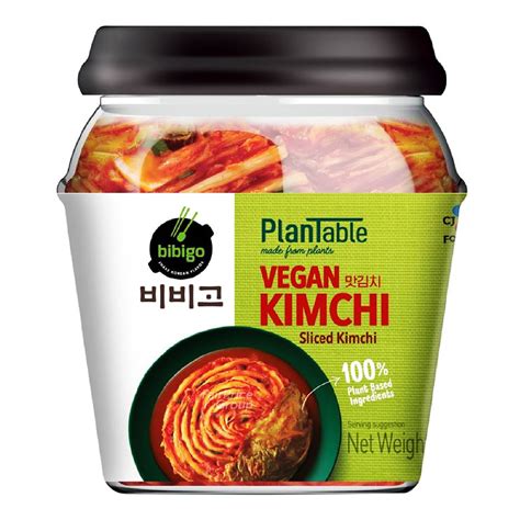 CJ Bibigo Korean Sliced Kimchi Vegan NTUC FairPrice