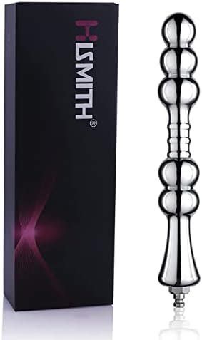 Hismith 8 02 Bead Dildo Smooth Aluminium Anal Wand With Kliclok