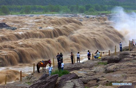 Chine La Cascade De Hukou Au Shanxi French News Cn