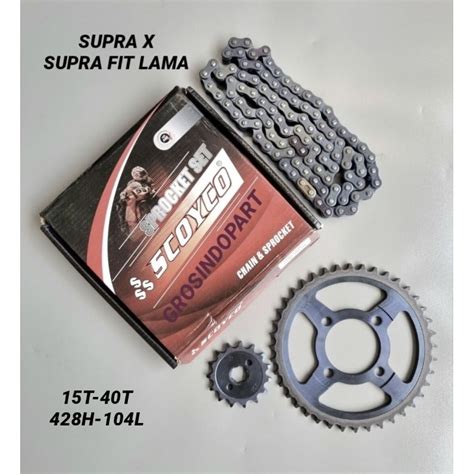 Jual GEAR GIR SET PAKET SUPRA X LAMA SUPRA FIT LAMA SCOYCO Shopee