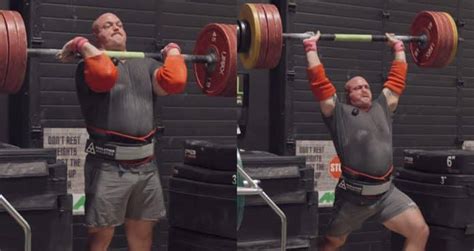 World S Strongest Man Mitchell Hooper Attempts Olympic Weightlifting