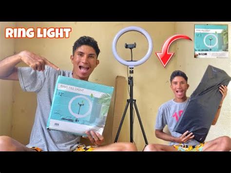 Comprei Um Kit Completo Ring Light Profissional Polegadas Cm C