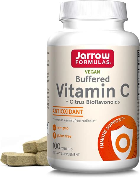 Jarrow Formulas Vitamina C Bioflavonoides Cítricos Suplemento Dietético Proporciona