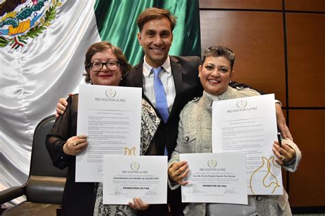 Nombran A La Uaq Promotora De La Paz Por Fundaci N Red Voz Por La Paz