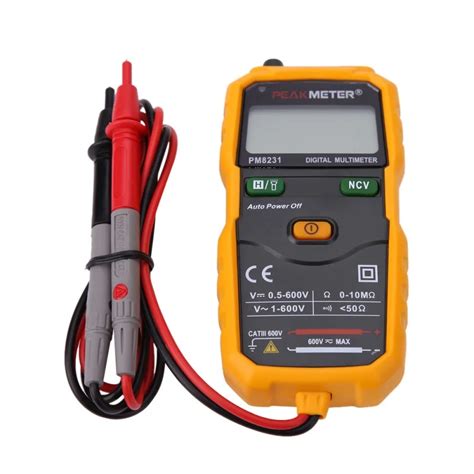 Non Contact Voltage Sensor Mini Type Lcd Automatic Digital Multimeter Handheld Tester Multimetro