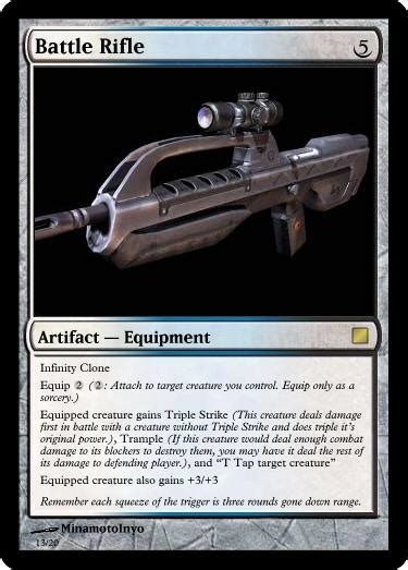Halo3 Battle Rifle Mtg By Minamotoinyo On Deviantart