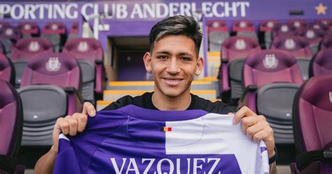 Anderlecht Luis Vazquez Attendu Dans Le Groupe Contre Lantwerp