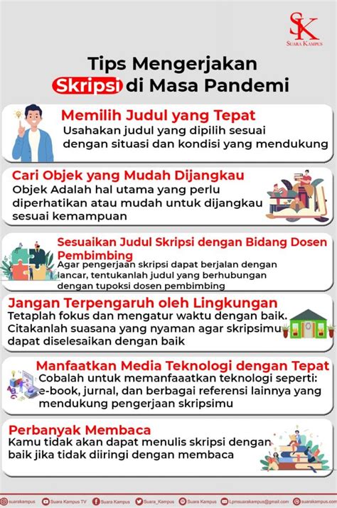 Tips Mengerjakan Skripsi Di Masa Pandemi Lpm Suara Kampus